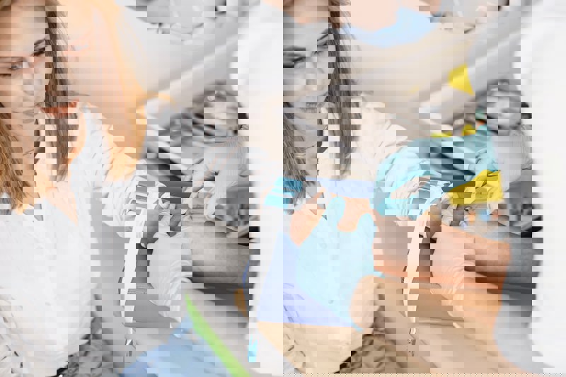 Woman Being Treated Research