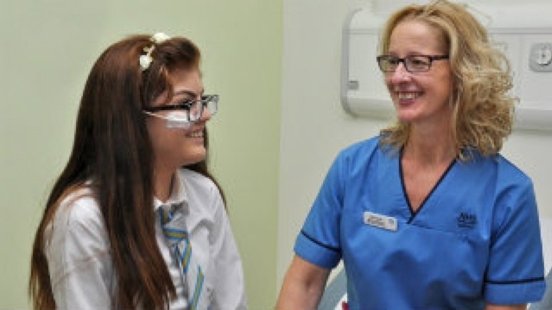 A patient with an IBD Nurse Specialist